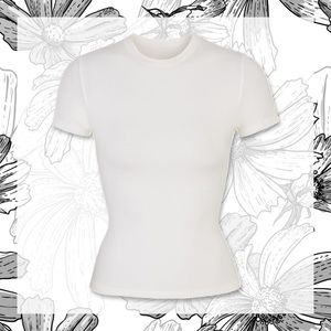 SKIMS Cotton Jersey T-shirt in Marble Size Small NWT!
